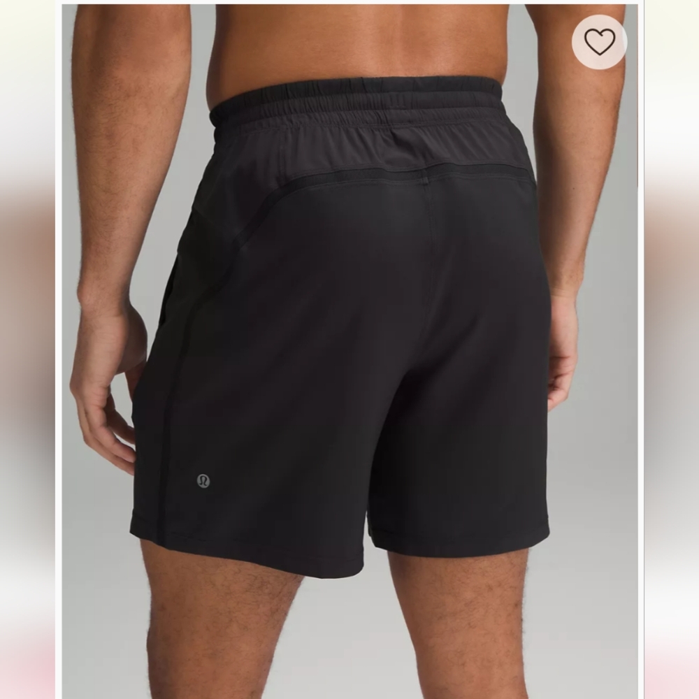lululemon athletica Men's Black Athletic Shorts